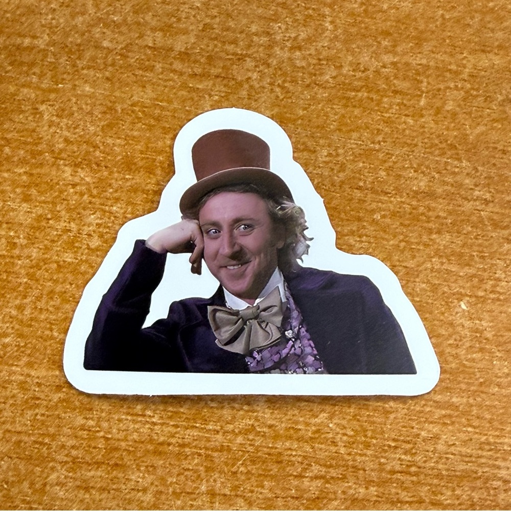 Willy Wonka Sticker‎